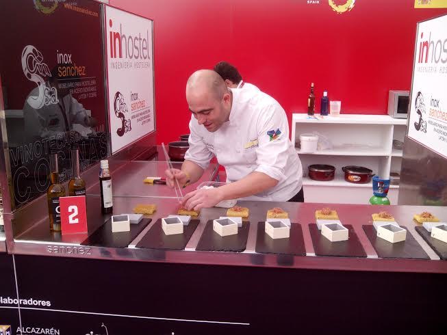 Helio en el Concurso Nacional de Pinchos y Tapas Ciudad de Valladolid 2015